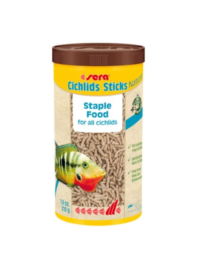 Sera - Cichlids Sticks Nature Fish Food - 1L - Image 1