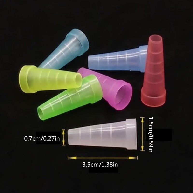 Set Of 30 Mixed Color Disposable Hookah Shisha Tips - Image 4