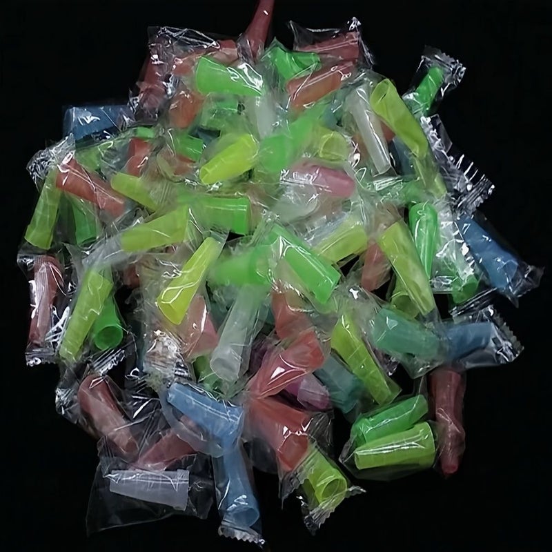 Set Of 30 Mixed Color Disposable Hookah Shisha Tips - Image 1