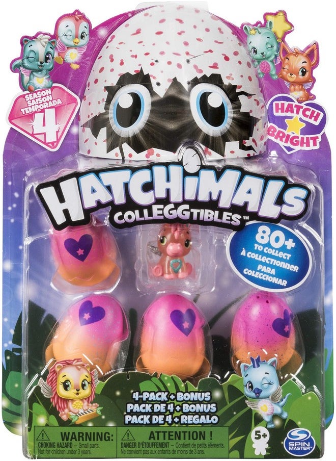HATCHIMALS - Colleggtibles 4 - Pack + Bonus - Image 1