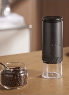 HOOPZOZA Portable Electric Coffee Grinder One Touch Operation for Coffe0e Spices Dry Herbs for V60 Filter Cup Mocha Espresso French Press Turkish Coffee Black  - Image 5