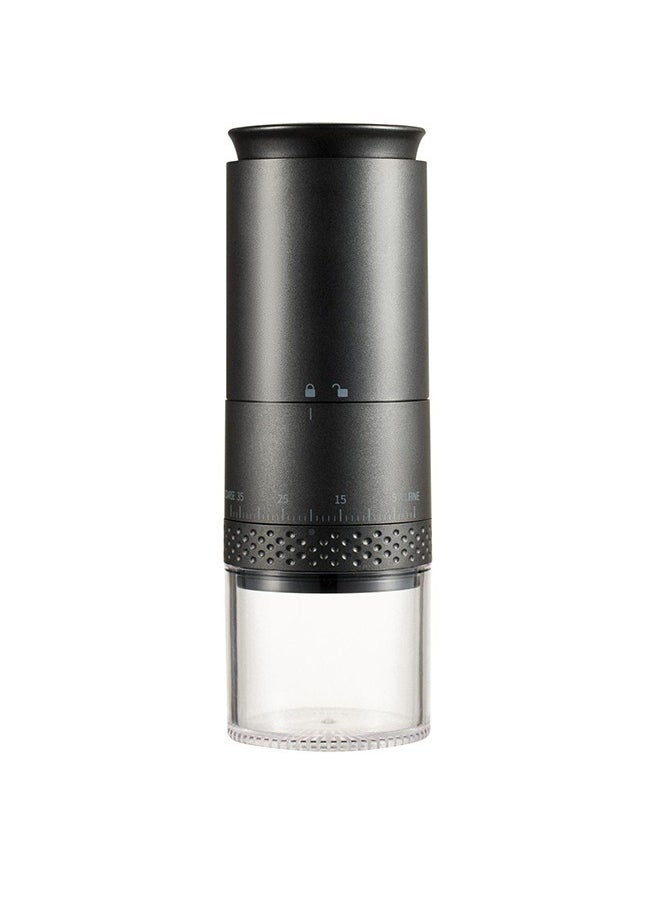 HOOPZOZA Portable Electric Coffee Grinder One Touch Operation for Coffe0e Spices Dry Herbs for V60 Filter Cup Mocha Espresso French Press Turkish Coffee Black  - Image 2