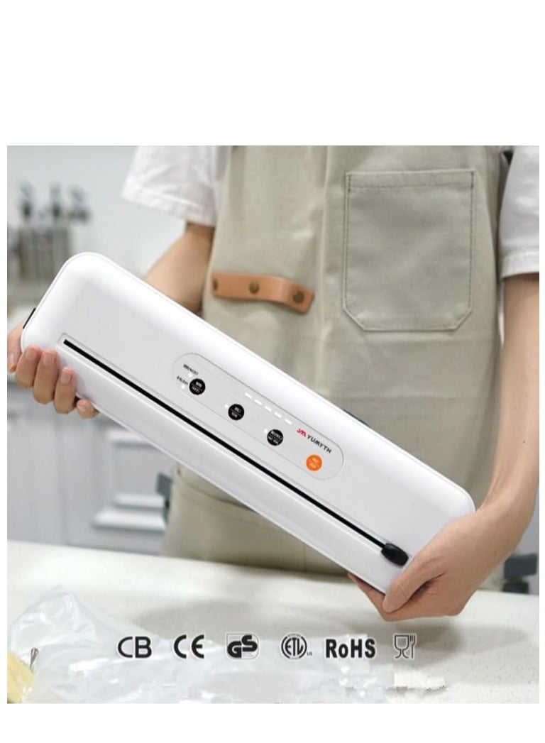 Cool Baby COOLBABY Vacuum Packer Sealing Machine With Sstarter Automatic Vacuum Sstainless Steel Sealing Mmachine For food preservation method dry and wet sealing mode built-in tools  - Image 5