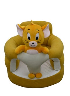 molody Round Baby Nest Bedding, Bee-Shaped Head Protection Pillow And Sitting Training Chair  - Image 2