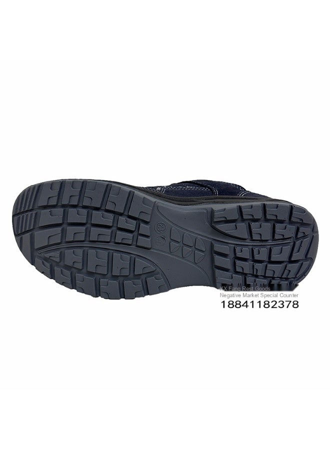 Men's Steel-Toe Safety Work Shoes - Puncture-Resistant, Oil-Resistant, Slip-Resistant Footwear for Construction Sites - Image 2