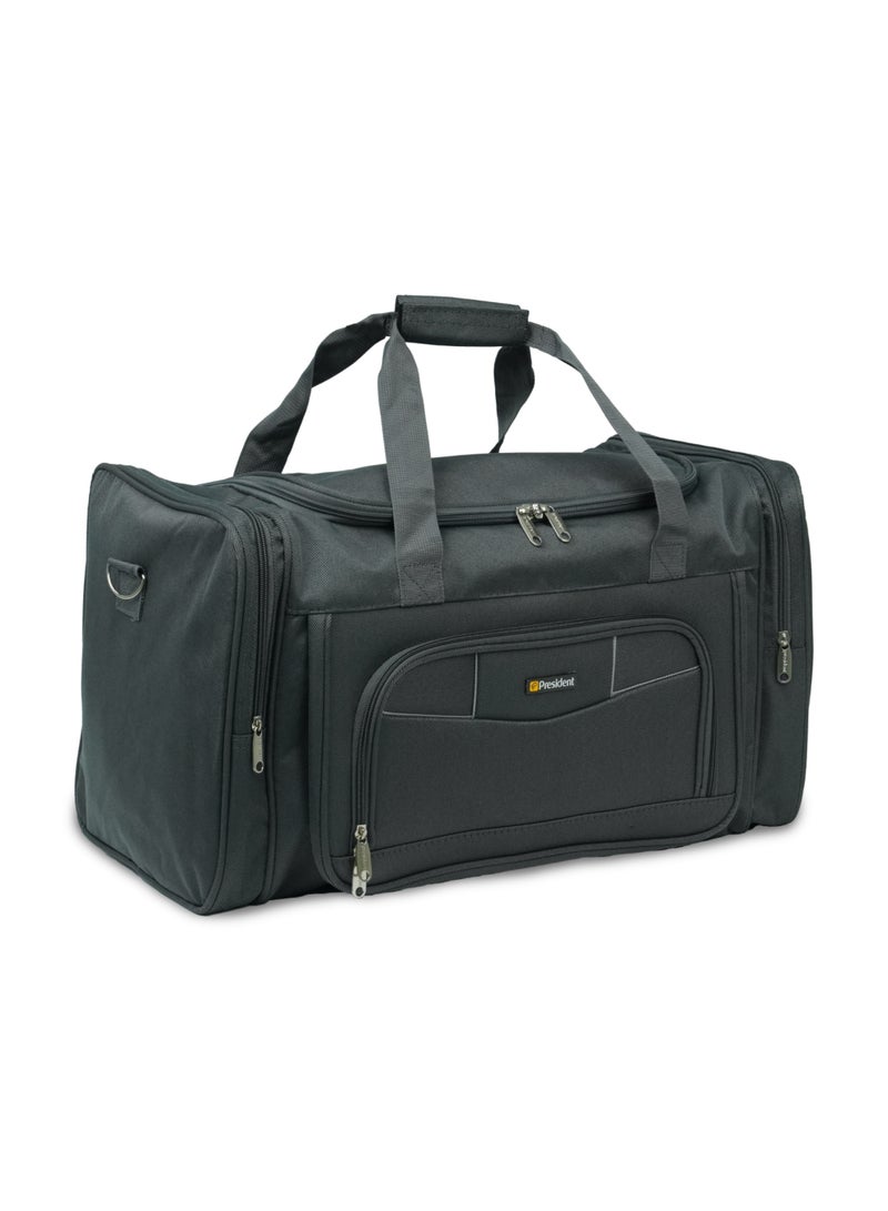 PRESIDENT Travel Duffel Bag Large Capacity Yoga Gym Bag Durable Duffle Sports Bag with Multi-Compartment Tote Bag for Men and Women 22" inch ( HBP990 ) GREY - Image 4
