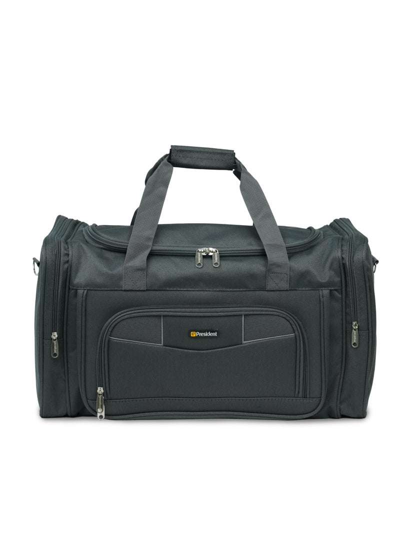 PRESIDENT Travel Duffel Bag Large Capacity Yoga Gym Bag Durable Duffle Sports Bag with Multi-Compartment Tote Bag for Men and Women 22" inch ( HBP990 ) GREY - Image 2