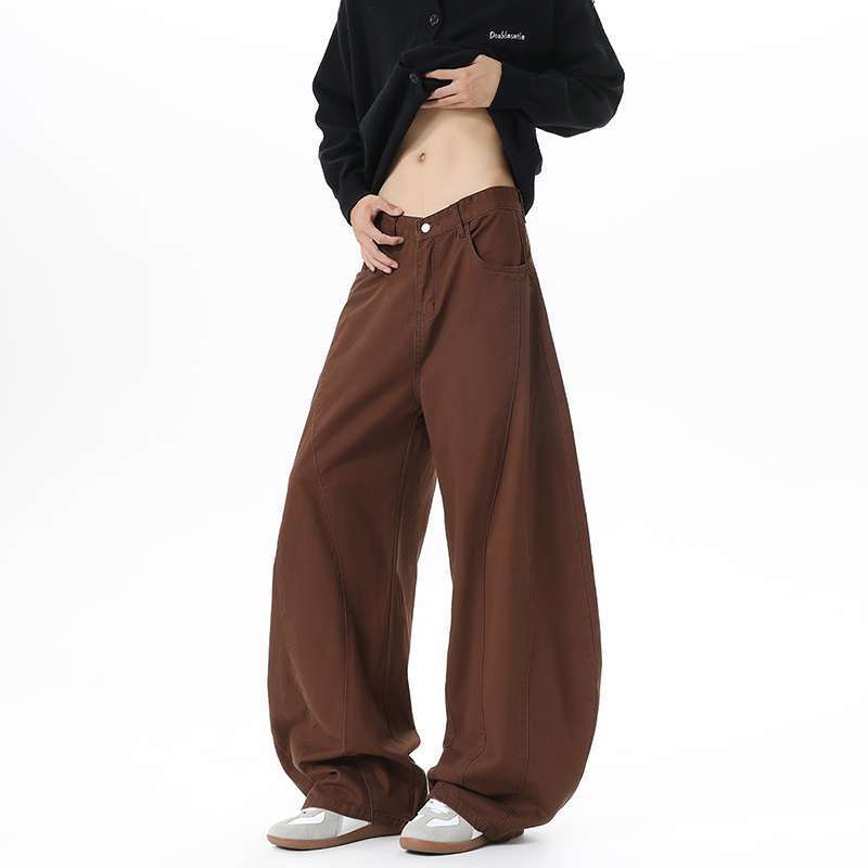 Unisex Classic Denim Jeans Loose Fit Daily Outdoor Wear - Image 1