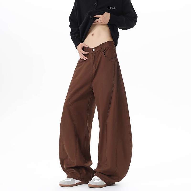 Unisex Classic Denim Jeans Loose Fit Daily Outdoor Wear - Image 4