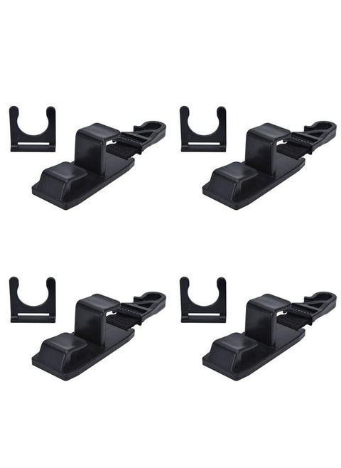 4Pcs Car Headrest Hook ABS Nylon Multifunction High Strength Provides Greater Flexibility Car Headrest Hanger