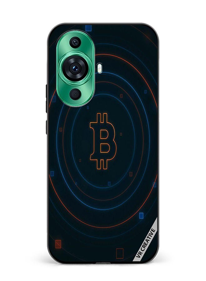 VR CREATIVE Protective Case Cover For Huawei nova 11 Cryptocurrency Design Multicolour - Image 1