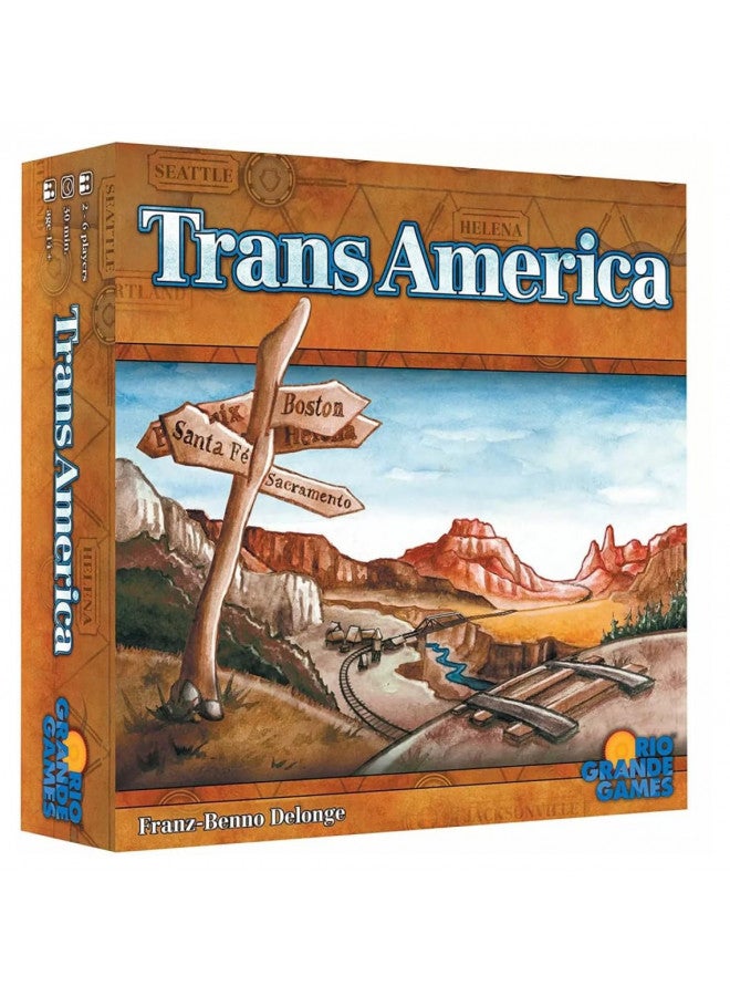 Rio Grande Games Transamerica Game - Image 1