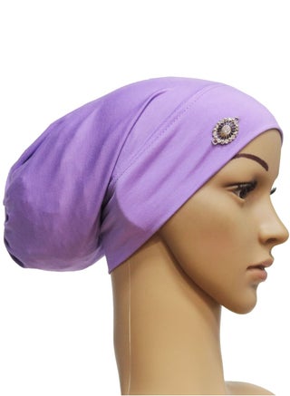 Women's Solid Color Stretch Inner Tube Hijab Lavender Purple - pzsku/Z7BC3C7E2C71290B7E4EFZ/45/_/1691461706/fd5e6d5c-80ac-4d4e-b1f4-2e362b64870f