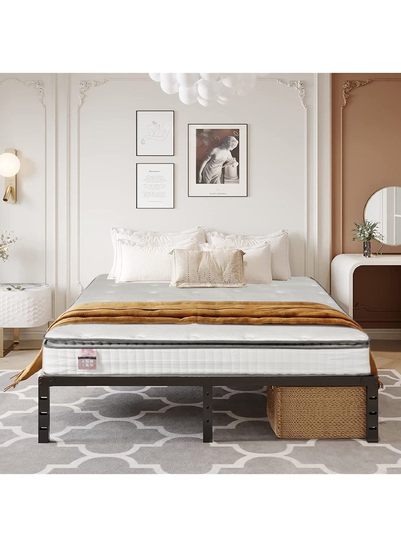 هوم بوكس مرتبة فيسكو كوين من السيليكون بنوابض جيبية من آي أنجيليك - 160x200x26 سم - Image 5