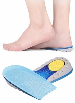 Height Increase Insoles Shoe Lifts for Men Women, Shoe Insoles Heel Inserts for Heel Sore and Leg Length Discrepancies, Air Cushion Heel Inserts 1 Pair