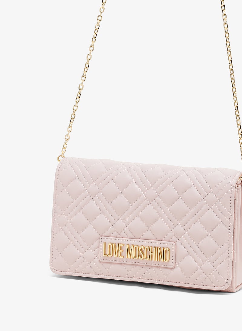 لوف موسكينو حقيبة كروس بودي بسحاب - Image 4