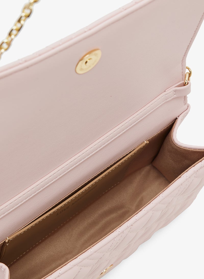 لوف موسكينو حقيبة كروس بودي بسحاب - Image 5