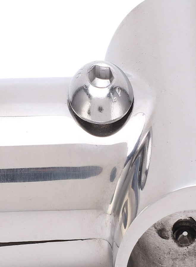 Fydun 90 T Tee Pipe Connector, 1in/25.4mm ID Stainless Steel, Silver, Boat Hand Rail Accessory - Image 4