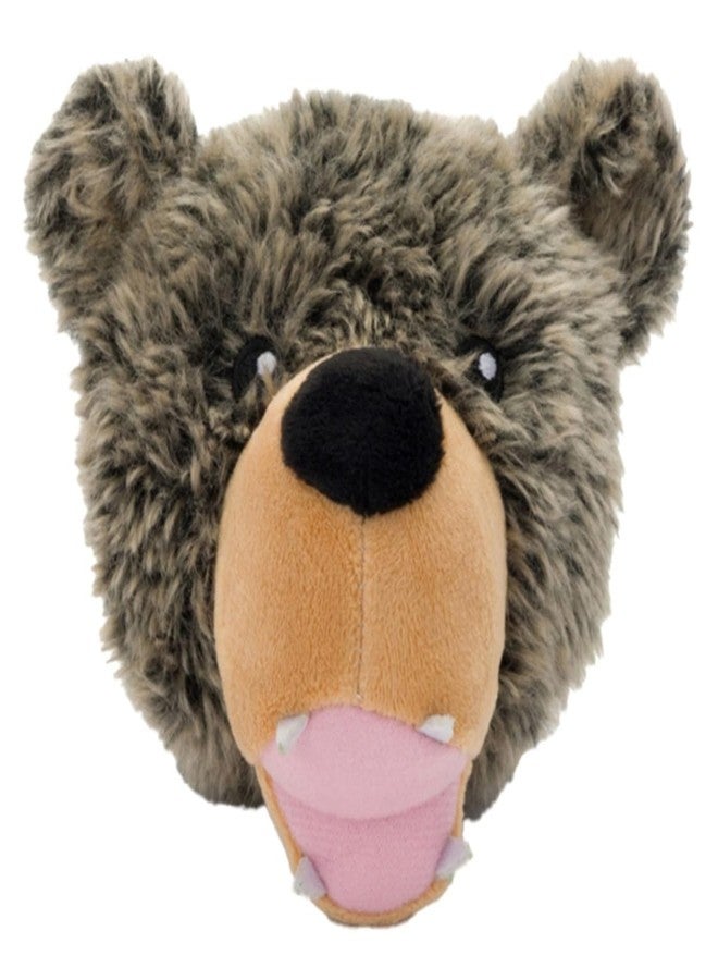 fabdog Dog Faballs Squeaker Pet Stuffed Toys – Soft, Colorful Dog Plush Toy with Cotton Covering – Decorative Fluffy Toy for Dogs – Small to Large (Grizzly Bear, Small)