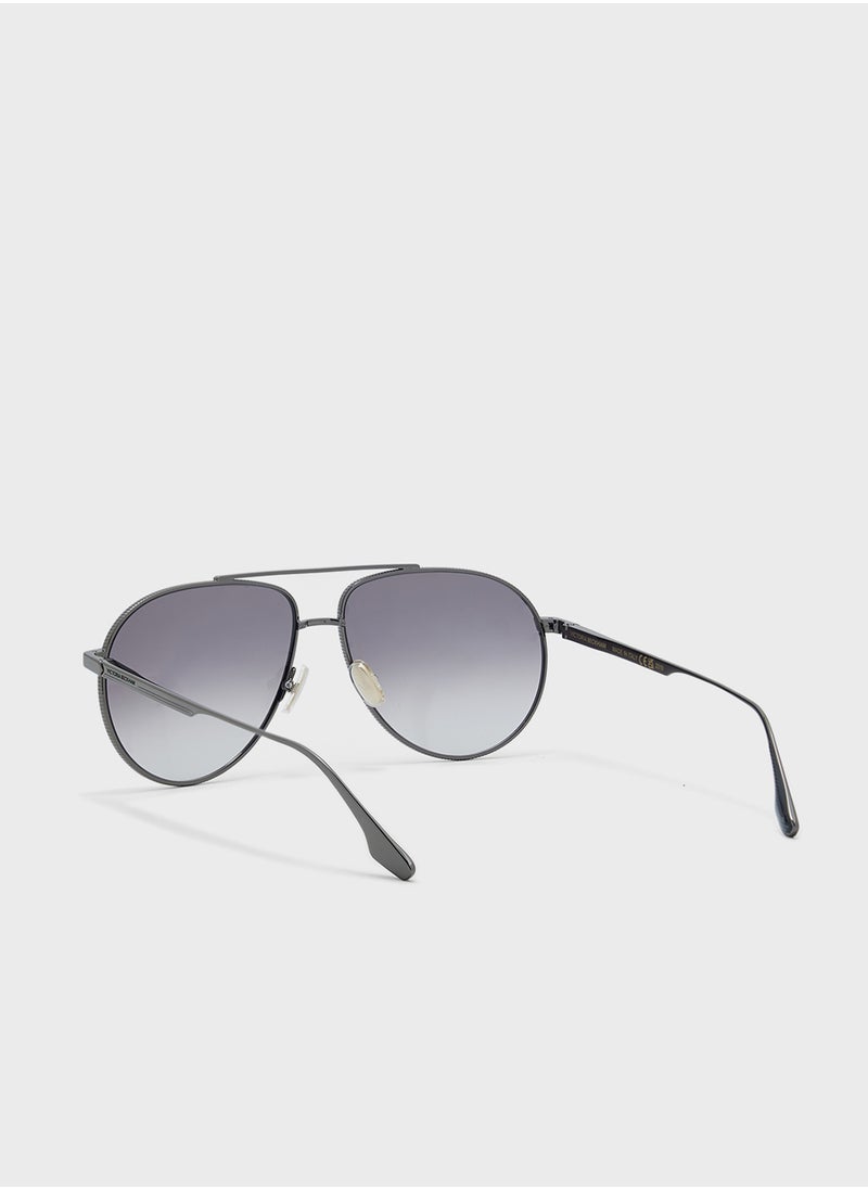 Victoria Beckham Aviator Sunglasses  - Image 3