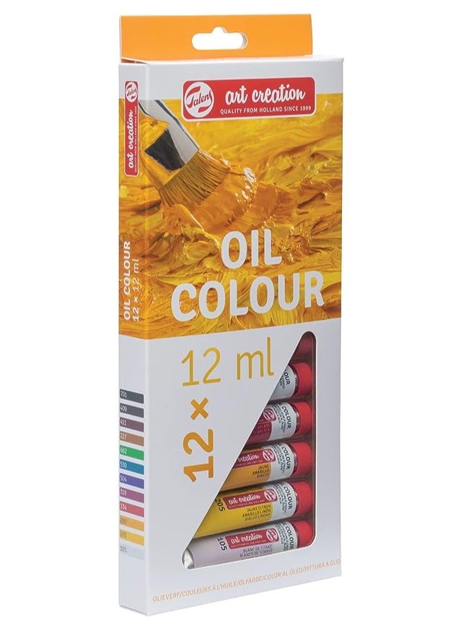 Royal Talens Talens Art Creation Oil Paints 12 Tubes - Image 2