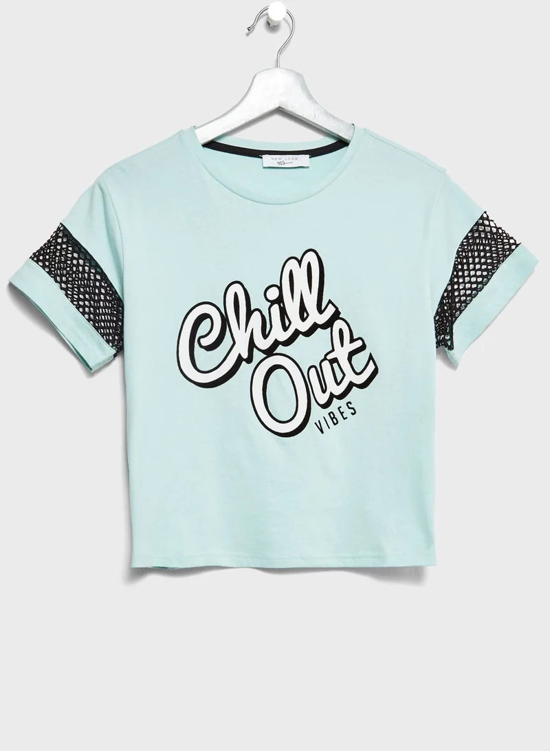 NEW LOOK Teen T-Shirt + Pyjamas Set