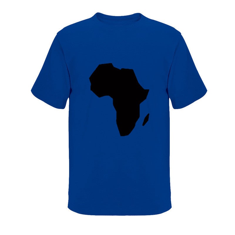 T-Shirt Fashion Leisure Map Pattern Supply Dunhuang Wish Best Selling - Image 1