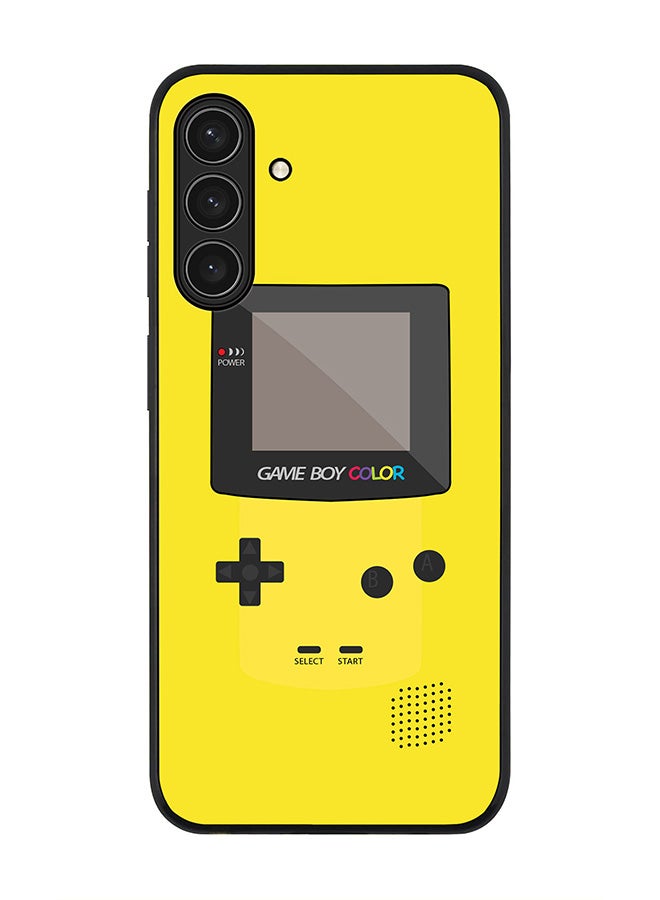 Stylizedd For Samsung Galaxy A17 / A17 4G Case,Slim fit Camera Protection, Shockproof Thin Phone cover  - Gameboy Color - Yellow