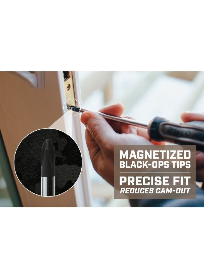 Spec-Ops Heat-Treated Steel Drop Tested Magnetic Tip Phillips Screwdriver Multicolour #3 x 6 Inch SPEC-S3-PH3 - Image 3