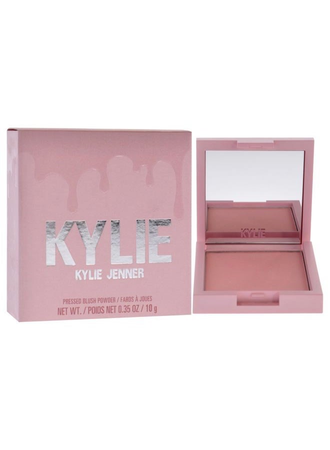 Kylie Cosmetics بودرة بلش مضغوط - 334 قوة الورد من كايلي كوزمتيكس للنساء - 0.35 أونصة بلش - Image 3