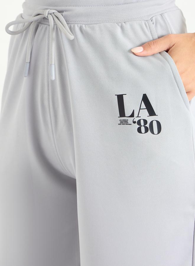 ستايلي شورت واسع مطبع بطبعة جرافيك - Image 4