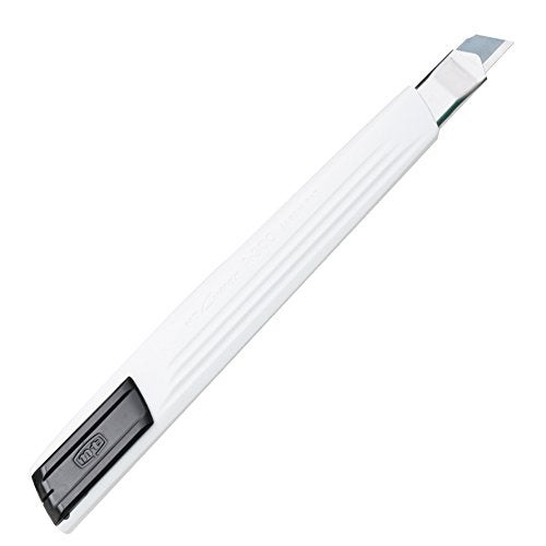 NT Cutter Ultra Sharp; Blade Utility Knife, Black And White (MNCR-A1) - Image 2