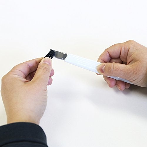 NT Cutter Ultra Sharp; Blade Utility Knife, Black And White (MNCR-A1) - Image 4