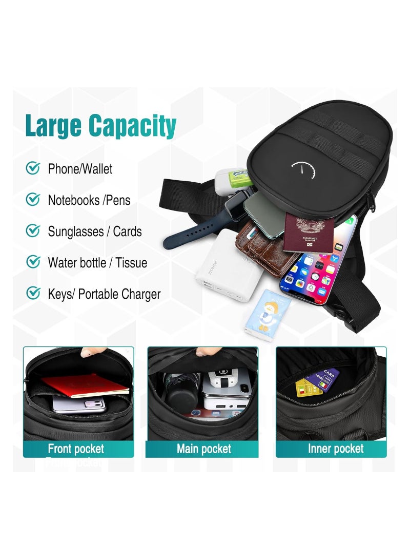 SOLARAE حقيبة الساق القابلة للسقوط، حقيبة الساق للرجال والنساء، حقيبة الفخذ التكتيكية للدراجات النارية، للنساء مع حزام الساق ومحفظة الفخذ، حقيبة خصر مقاومة للماء للأنشطة الخارجية، التخييم، المشي، ركوب الدراجات، حقيبة الساق غير الرسمية - Image 2