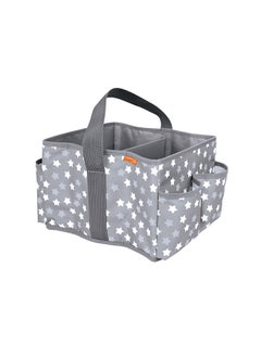 dreambaby Nappy Organiser, Caddy - Grey stars  - Image 1