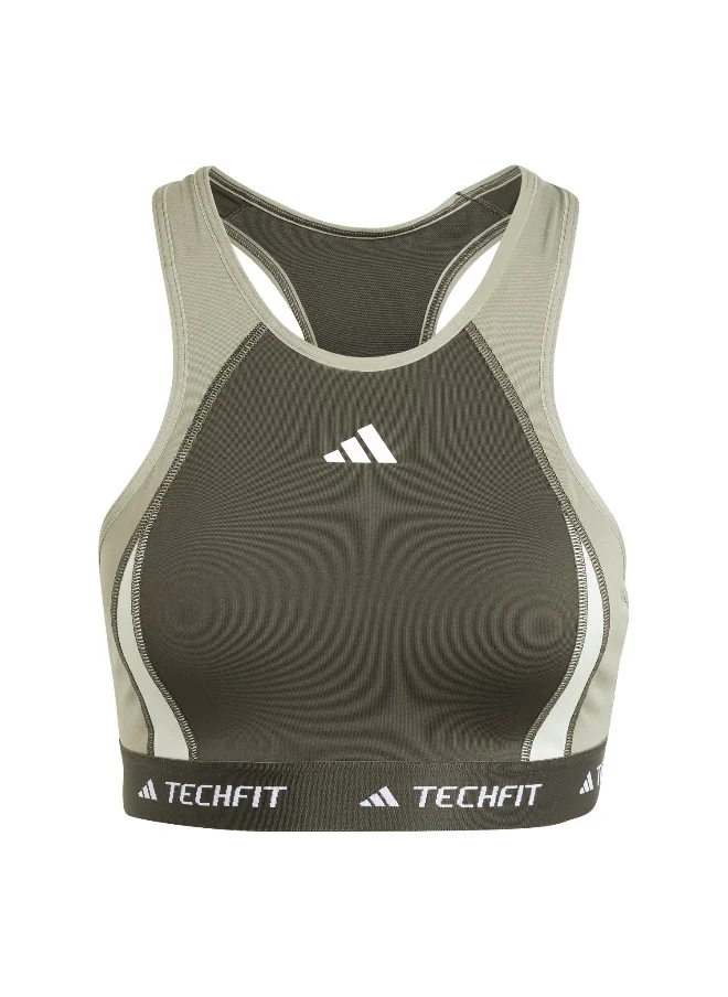 اديداس adidas Tf Ms Hn Cb Bra Green Training Bra 2XSB