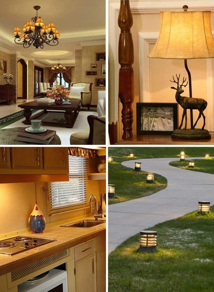 لمبة LED G4 نوع JC قاعدة دبابيس مزدوجة 1.4 واط AC/DC 12 فولت 6000 كلفن أبيض دافئ بديل لمبة هالوجين 10 واط T3 للإضاءة تحت الخزائن، الثريات، RV، إضاءة المناظر الطبيعية (6 عبوات) - Image 5