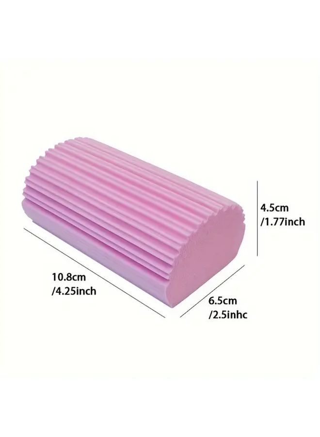 Reusable Magic Scrub Sponge Random Color Durable PVA Cleaning Pad For Kitchen Bathroom Car Stove - Image 3