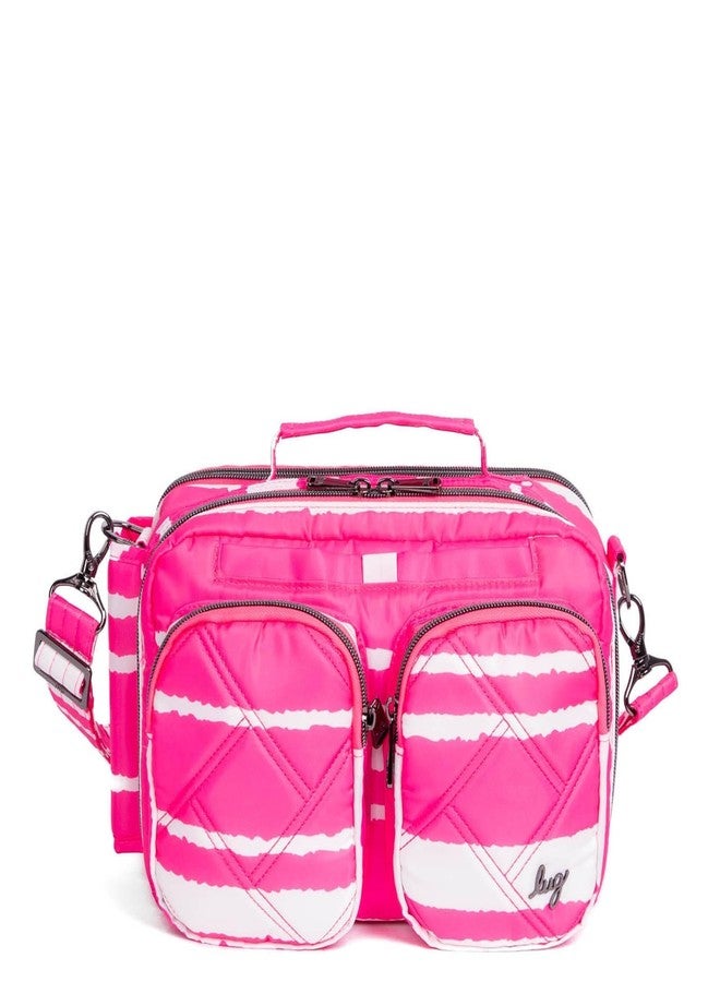 Lug Rider Crossbody Bag, MAGENTA STRIPE - Image 1