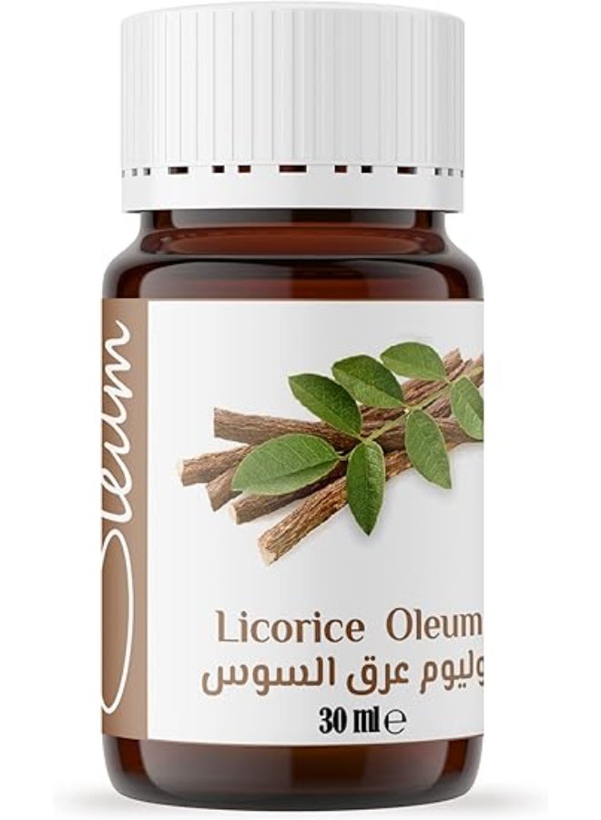 أوليوم زيت عرق السوس أوليوم - 30 مل - نقي وطبيعي - الحل المثالي لتفتيح البشرة وتوحيد لونها وإزالة البقع الداكنة. - Image 1