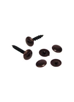 KNP KNP Gypsum Caps For Drywall Screws Screw Covers Caps Plastic Hole Plugs Screw Protection Covers Dark Brown  - Image 1