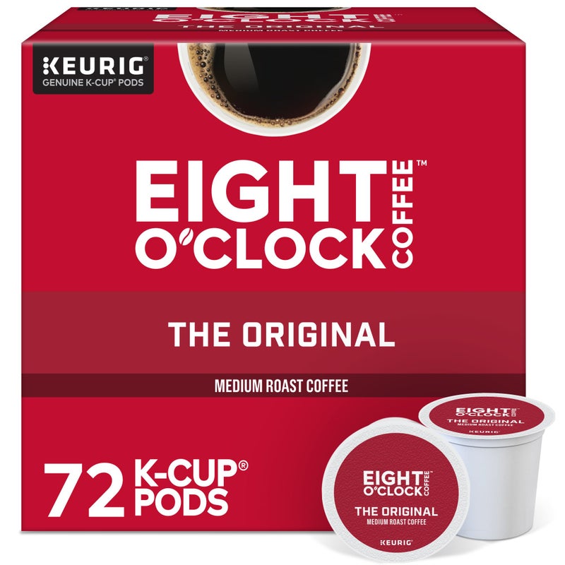 Eight O'Clock Coffee Eight OClock Coffee The Original SingleServe Keurig KCup Pods Medium Roast Coffee Pods 72 Count - Image 3