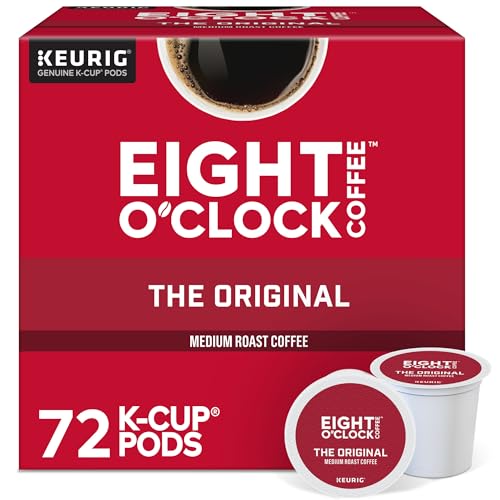 Eight O'Clock Coffee Eight OClock Coffee The Original SingleServe Keurig KCup Pods Medium Roast Coffee Pods 72 Count - Image 1