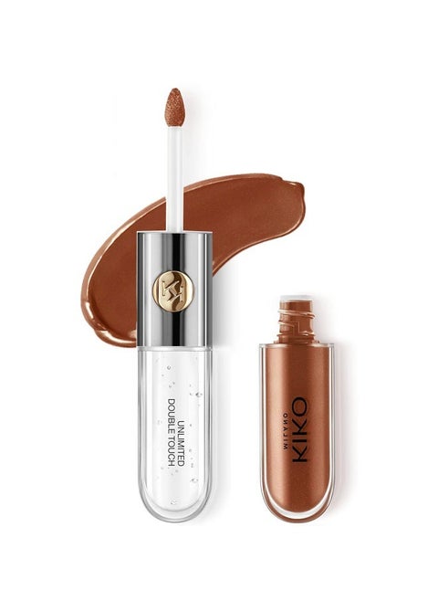 Unlimited Double Touch Lipstick-Long Lasting Makeup Retention Lips Tint Liquid Lipsticks Waterproof Non-Stick Cup Lipgloss #127
