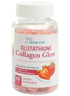 NATURE Nature Glutathione Collagen Glow Original Glutathione Gummies add Collagen Anti-Aging Whitening Skin 