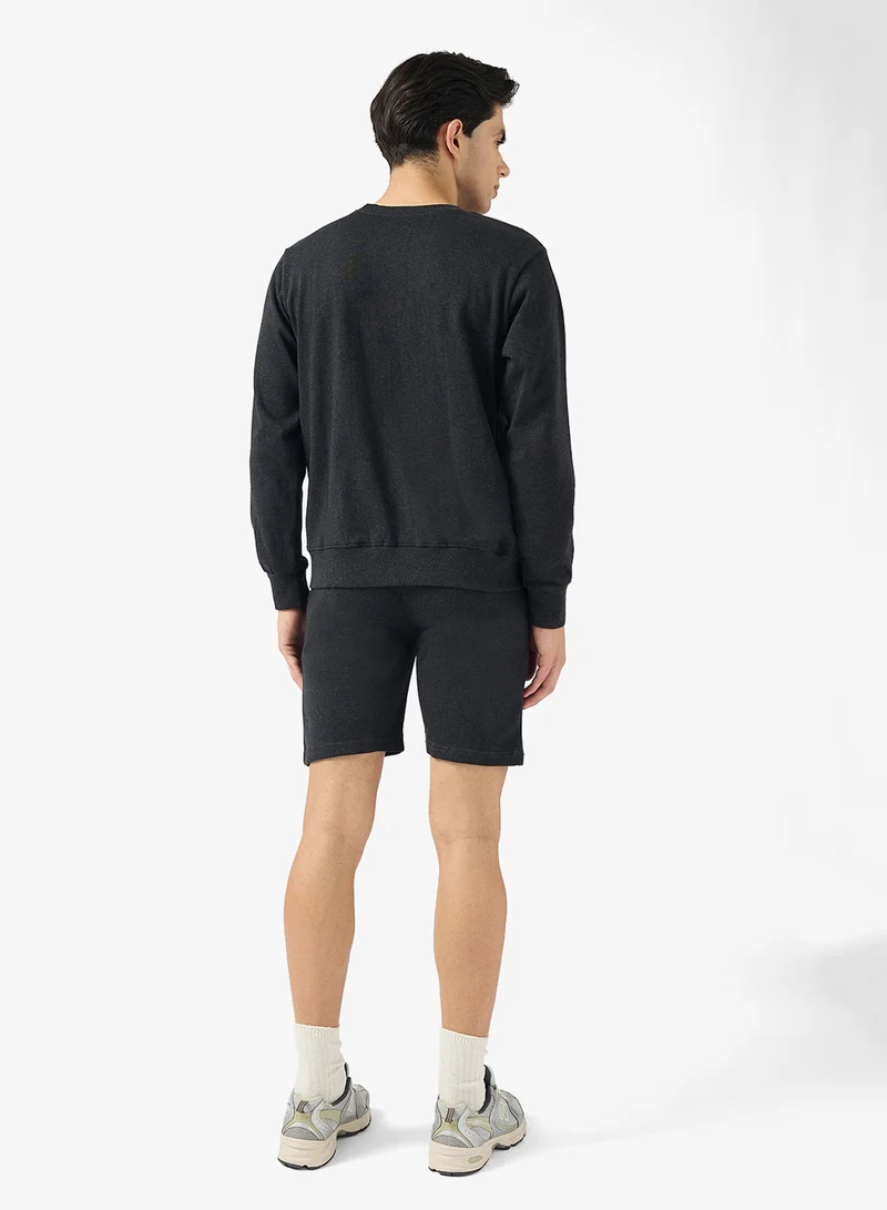 Seventy Five Basics Sweatshirt &amp; Shorts Set