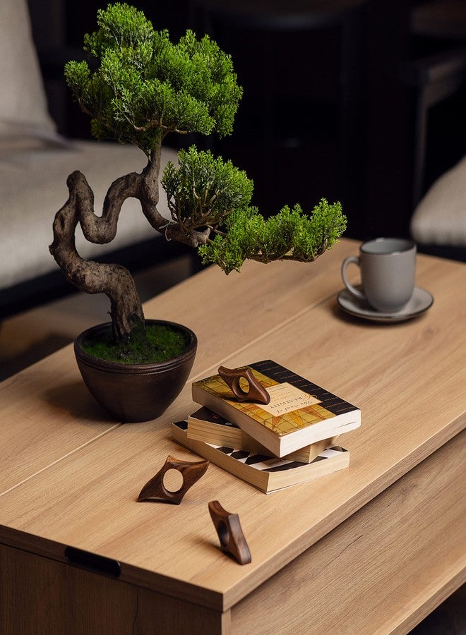 TILISMA Handmade Thumb Book Page Holder | Walnut Wood Reading Accessories | Book Gifts for Reading Lovers | Book Gadgets | Gifts for Avid Readers, Bookworms, Teachers | Small - Image 5