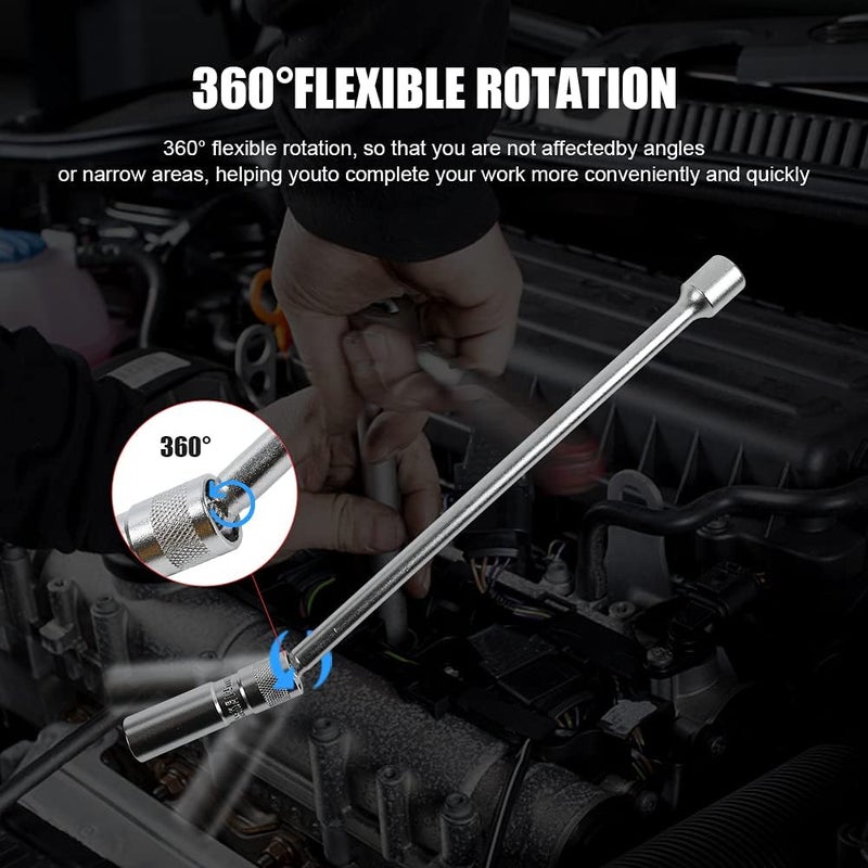 CMTOOL 14mm Magnetic Spark Plug Socket Set - Image 4