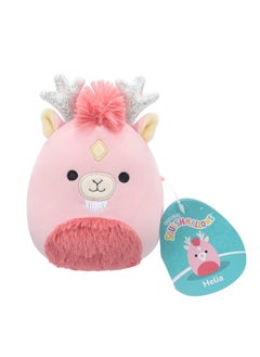 Squishmallows لعبة هالية الوردية المحشوة بشكل صغير بطول 5 إنش مرخصة رسميًا من كيليتو، لعبة محشوة ناعمة ملونة هدية للأطفال البنات والأولاد، لعبة قابلة للغسل قابلة للضغط متعددة الألوان لجميع الأعمار  - Image 1