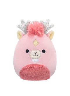 Squishmallows لعبة هالية الوردية المحشوة بشكل صغير بطول 5 إنش مرخصة رسميًا من كيليتو، لعبة محشوة ناعمة ملونة هدية للأطفال البنات والأولاد، لعبة قابلة للغسل قابلة للضغط متعددة الألوان لجميع الأعمار  - Image 5